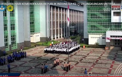 Untirta Gelar Upacara Hari Kemerdekaan Republik Indonesia di Kampus Sindangsari